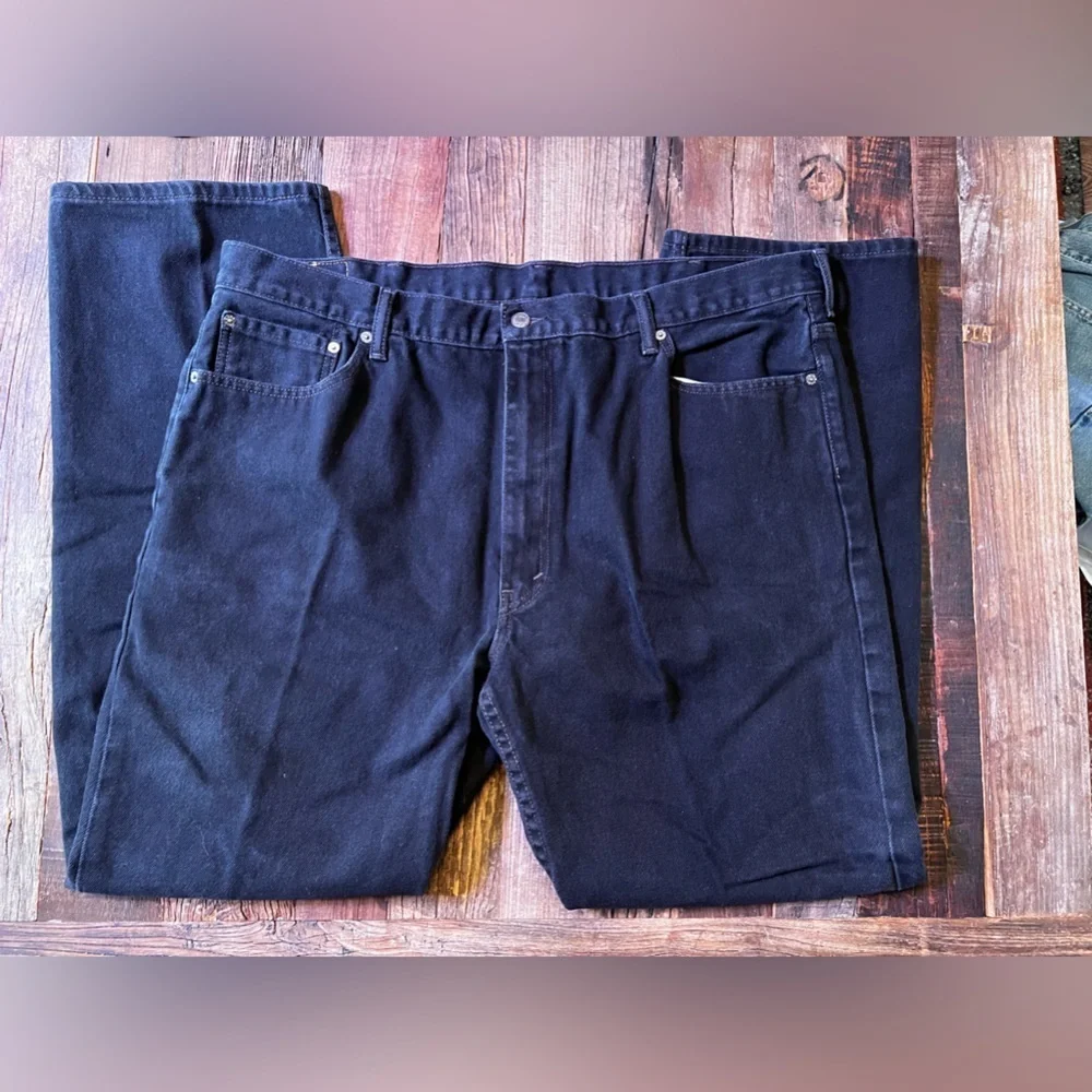 Levi Strauss & Co 505 straight fit. 46x34 black